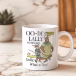 Robin Hood Oo-De-Lally Mug – Retro Disney Coffee Cup with Quote “Golly What a Day” – Classic Cartoon Gift for Disney Fans - Image 2
