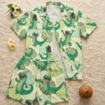 Tom Lizard Hawaiian Shirt and Shorts, Vintage Summer Hopper Set, Funny Meme Cartoon Shirt, Summer Vacation, Disneyland Gift For Him - Image 5