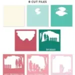 Mother's Day 3D Shadow Box SVG, Family Paper Cut Wall Art (Digital Download) - Image 4