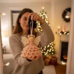 Crochet Angel Ornament PDF Pattern, Christmas Amigurumi Tree Decor (Digital Download) - Image 7