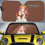Asuna Yuuki Car Sunshade – Waifu SAO Custom Windshield Shade for Anime Car Fans