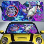 Shinobu Kocho Car Sunshade – Custom Anime Car Accessories for Demon Slayer Fans