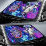 Shinobu Kocho Car Sunshade – Custom Anime Car Accessories for Demon Slayer Fans - Image 2