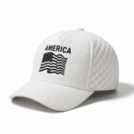 America Flag Cap Laser Cut File | Baseball Hat SVG Template | Engraving & Embroidery Design | Cricut / Glowforge Ready | DIY Hat Pattern Download