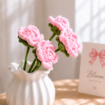 Rose Bouquet Crochet Pattern PDF, Barbie Rose Flowers, Crochet Flower Pattern, Floral Arrangement, Digital Download - Image 4