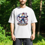 USA 2026 Eagle Soccer Mascot T-Shirt – Patriotic Football Fan Graphic Tee, American World Tournament Shirt, Retro USA Soccer Unisex Tee