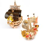 Bundle pirate ship The Pirate Ship of Spades and a thousand suns, digital file, laser cut, OP, 3mm, 3d wooden puzzle, svg. - Image 9