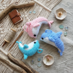 Cute Amigurumi Dolphin Pattern – Crochet Ocean Animal Plush, Beginner Friendly DIY Pattern - Image 4