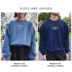 Denali National Park Sweatshirt embroidered, Alaska vintage crewneck, Alaska trip gift, unisex - Image 9
