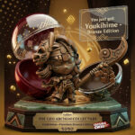 Youkihime Chibi STL File, Cute Anime Figure 3D Print, Fantasy Collectible Digital Download - Image 3