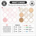 Wooden Jewelry Box Laser Cut Bundle, SVG DXF PDF Files, Glowforge Cricut Jewelry Storage Templates - Image 12