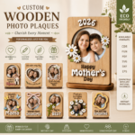 Mother’s Day Mini Photo Frames SVG | Laser Cut Picture Frame Files for Glowforge Cricut & CNC