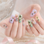 Kawaii Kitty Bow Press On Nails – Cute Cat-Themed Handmade Nails for Pet Lovers, Fall Style Acrylic Nail Set | JB644LK