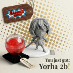 Yorha 2B Inspired Chibi STL, Cute Android Anime Model, 3D Printable Collectible Figure - Image 2