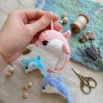Cute Amigurumi Dolphin Pattern – Crochet Ocean Animal Plush, Beginner Friendly DIY Pattern - Image 3