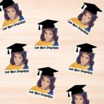 Graduation Gift, Custom Graduation Party Decoration, Alumni Stickers, Personalized Graduation Favors, Confetti or Stickers with Photo - Image 4