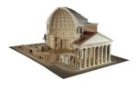 PaperCraft kit Pantheon Building Rome 3d paper model crafting PDF plans DIY template - Image 8