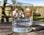 Personalized Fathers Day Gift, Custom Photo DAD Whiskey Glass for Dad, Custom Dad Whiskey Glass with Photo, Dad Gift from Kids or Wife - Image 3