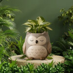 Cute Owl Planter Pot STL File, Owl Succulent Planter 3D Print, Kawaii Animal Plant Pot, Small Indoor Garden Decor, DIY Gift Idea Instant Download