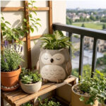 Cute Owl Planter Pot STL File, Owl Succulent Planter 3D Print, Kawaii Animal Plant Pot, Small Indoor Garden Decor, DIY Gift Idea Instant Download - Image 4