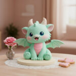 Baby Dragon STL File, Cute Fantasy Dragon 3D Print, Articulated Dragon Toy, Kawaii Dragon Model, Desk Decor, Gift for Dragon Lovers, Instant Download