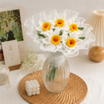 Daffodil Crochet Pattern PDF, Narcissus Bouquet Crochet Pattern, Crochet Flower Bouquet, Beginner Friendly Floral Gift Pattern. - Image 4