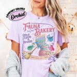 Fauna Bakery Baked With Love And Magic Shirt Comfort Colors, Sleeping Princess Tshirt, Fairy Godmother Tee, Theme Park Family Shirts - Image 8