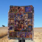 Custom Coco Pictures Collage Blanket, Cartoon Movie Blanket, Coco Cartoon Birthday Blanket, Personalized Disneyland Coco Fleece Blanket - Image 3