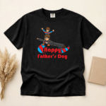 Happy Father’s Day Surfing Dad T-Shirt, Funny Father Son Graphic Tee, Cute Family Matching Shirt, Gift for Dad, Fathers Day Shirt for Men - Image 3