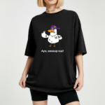 Ayo Wassup Cuz Duck Meme T-Shirt | Funny Cartoon Unisex Tee - Image 6