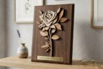 3D Layered Rose Flower Laser Cut File - Image 2