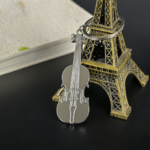 Cross-border Hot Sale Creative Guitar Bottle Opener Bar Opener Pendant Practical Metal Bottle Opener Memorial Gift - Image 3