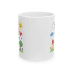 Best Dad 2026 Ever Ceramic Mug, Fathers Day Coffee Cup, Gift for Dad From Kids, New Dad Gift 11oz, 15oz - Image 2