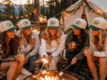 Custom Embroidered Trucker Hat: Camp Bachelorette Bachelor Party, Bride Camping Trip - Image 4