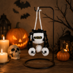 Halloween Spider Crochet Pattern, Spooky Hanging Basket Decor, Car Hanging Ornament PDF - Image 6