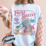 Fauna Bakery Baked With Love And Magic Shirt Comfort Colors, Sleeping Princess Tshirt, Fairy Godmother Tee, Theme Park Family Shirts - Image 10