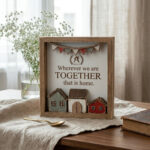 Home Family Wall Decor SVG Bundle, Laser Cut Wooden Sign Templates, Family Quote Decor Digital File - Image 5