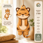 Laser Cut Hanging Stress Relief Toys Bundle – Fidget & Sensory Toys, Anti-Anxiety Gift - Image 4