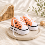 Baby Sneakers Crochet Pattern PDF, Crochet Baby Booties Pattern, High Top Baby Shoes Tutorial, Beginner Crochet Pattern, Instant Digital Download - Image 4