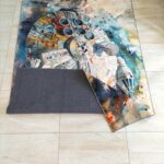 Millennium Falcon Rug: Colorful Star Wars Pattern - Image 6