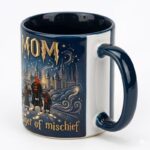 Personalized Mom Mug, Custom Kids Names Magic School Mug, Mom Manager of Mischief Coffee Cup, Gift for Mom, Mother’s Day Gift - Image 8