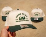 Custom Embroidered Trucker Hat: Camp Bachelorette Bachelor Party, Bride Camping Trip - Image 2