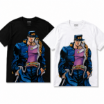 Jotaro Kujo Shirt, JoJo Anime Tee, Stardust Crusaders Graphic T-Shirt, Retro Japanese Manga Streetwear, Anime Fan Gift - Image 2
