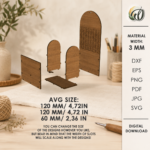 Laser Cut Gift Box Bundle, 3D SVG Box Templates, Cricut & Silhouette Files, Printable Packaging Design, DIY Gift Box - Image 4