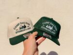 Custom Embroidered Trucker Hat: Camp Bachelorette Bachelor Party, Bride Camping Trip