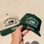 Custom Embroidered Trucker Hat: Camp Bachelorette Bachelor Party, Bride Camping Trip