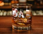 Personalized Fathers Day Gift, Custom Photo DAD Whiskey Glass for Dad, Custom Dad Whiskey Glass with Photo, Dad Gift from Kids or Wife - Image 8