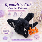 Spookitty Cat Crochet Pattern, Cute Amigurumi Cat - Image 2
