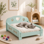 Pet Bed SVG Bundle, Cat House Laser Cut Files - Image 17