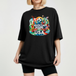 FIFA World Cup 2026 USA Canada Mexico Fan Tee